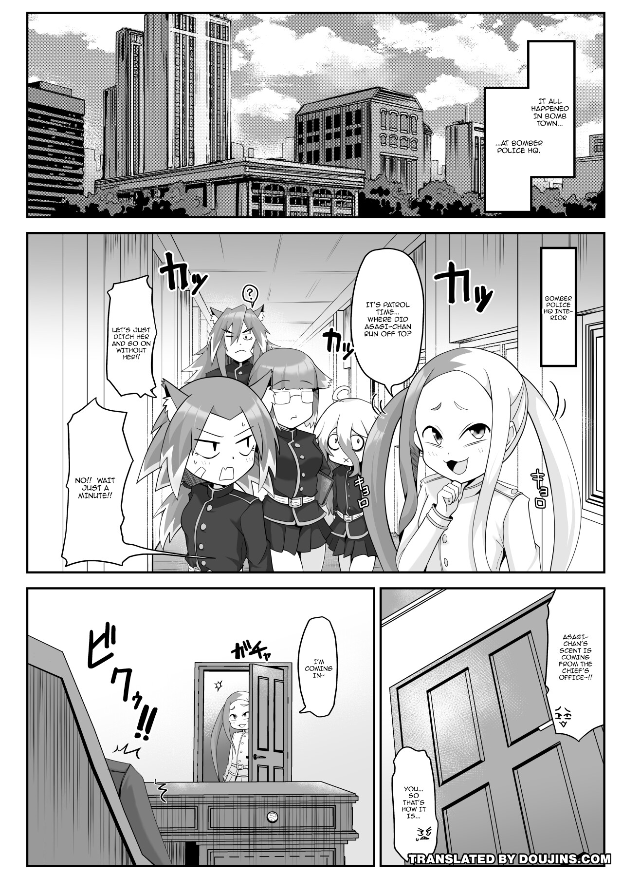 Hentai Manga Comic-Wild Wolf Asagi Becomes A Bitch With A Hypnosis App-Read-3